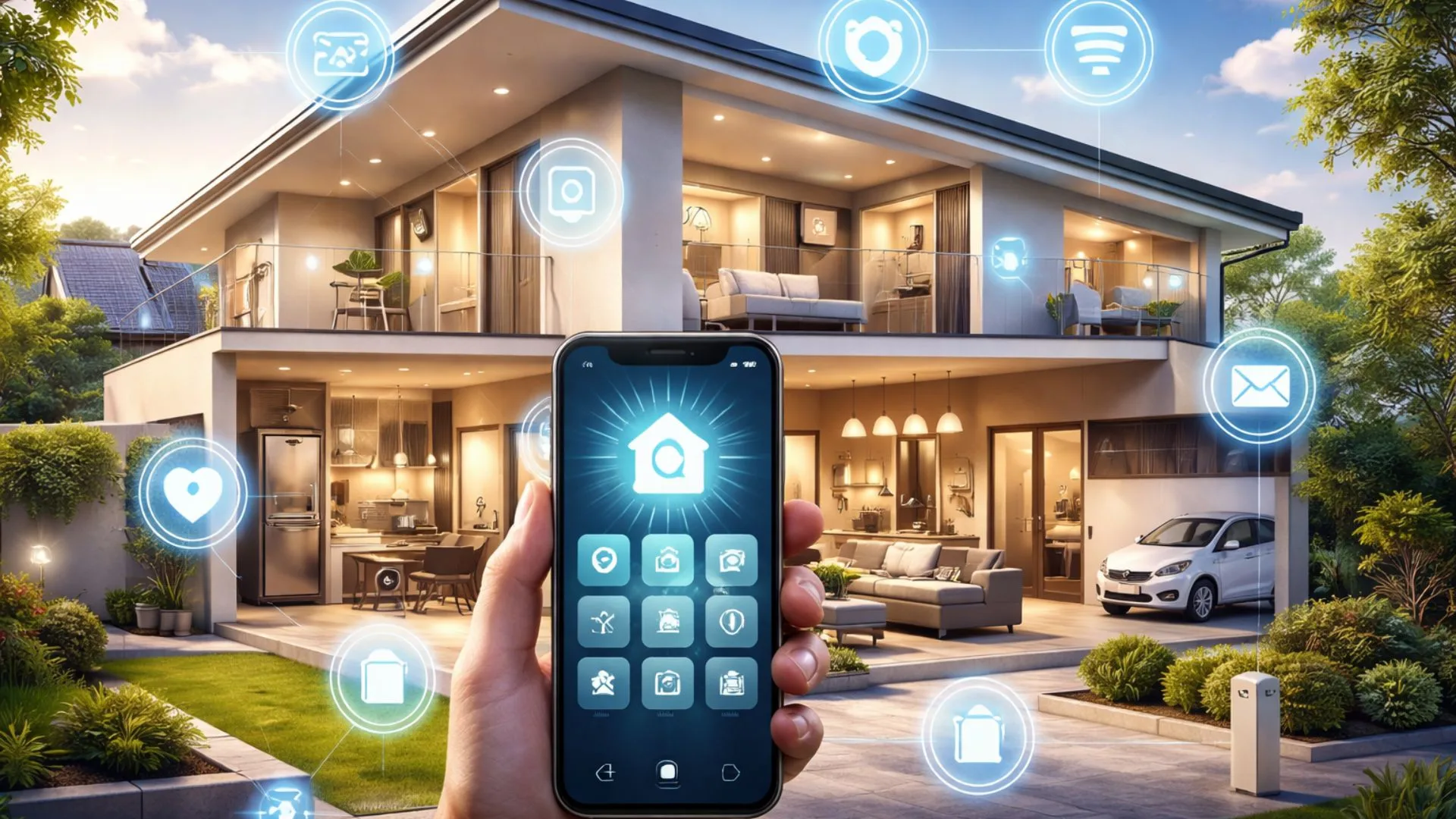 Проект системы умного дома на планшете